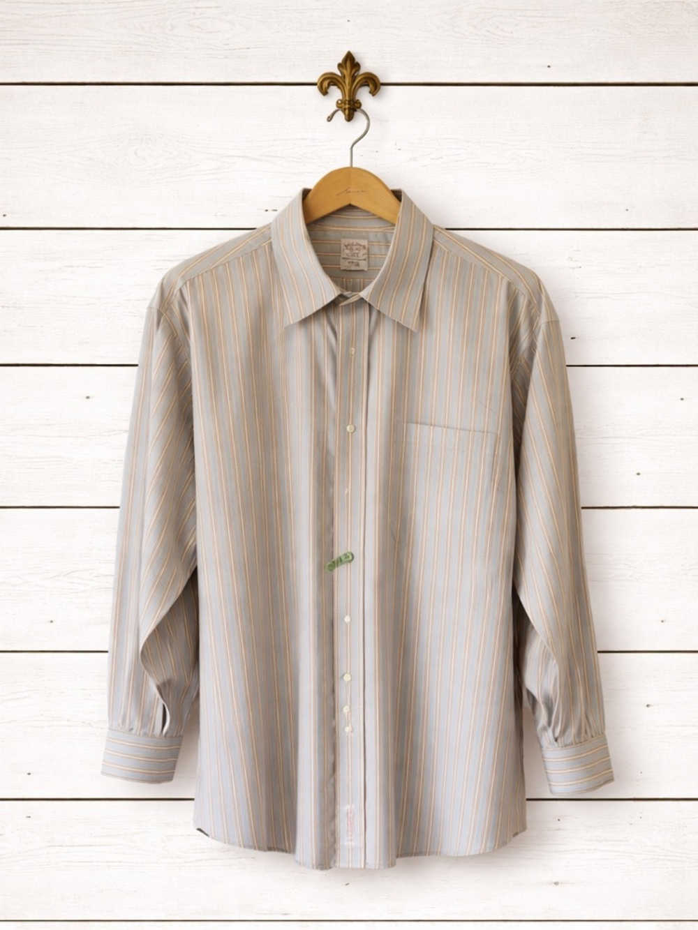 Brooks Brothers original button down polo long sleeve shirt 17 1/2-4/5